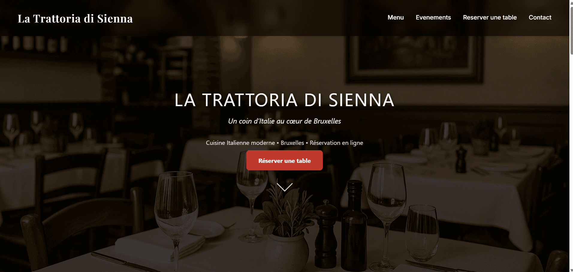 Restaurant Website